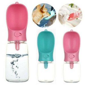 Portable Dog Water Bottle For Walking Pet Water Dispenser Outdoor Drinking Cup
