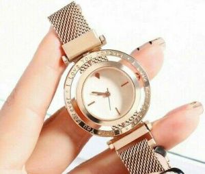 Womens Watch Ladies Girls Crystal Bracelet Wrist Watch Gold Designer Style Watch