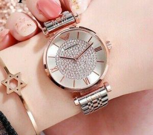 Fashion Luxury Shop watches Women Watch Rose Gold Bracelet Luxury Quartz Wristwatch Female Stainless Steel