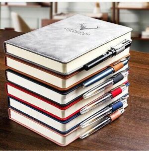 360 Pages Super Thick Wax Sense Leather A5 Journal Notebook Daily Business Diary