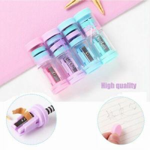 Gifts School Supplies 4pcs Erasers Candy Color Pencil Sharpener Stationery