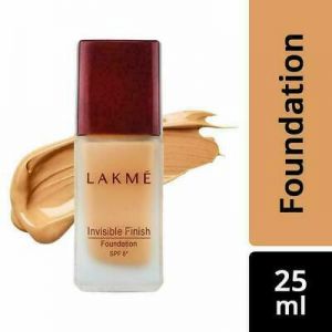 Lakme Invisible Finish SPF 8 Foundation Fast Base Long Lasting Shades
