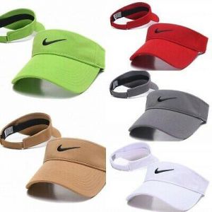 2021 New Mens Womens Visor Sun Plain Hat Adjustable Sports Cap Golf Tennis Beach