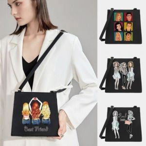 Womens Ladies Nylon Tote Cross Body Messenger Shoulder Bag Handbag Wallet Purse
