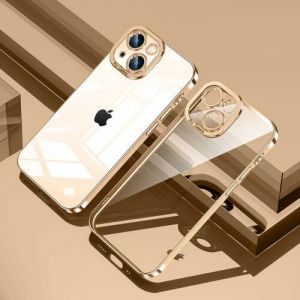 ShockProof Case For iPhone 13 12 Pro Max 11 XS XR 8 7 Plating Clear Soft Cover
